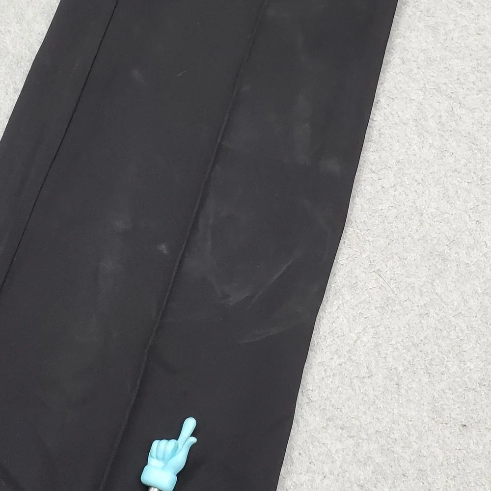 Adidas Men Pants 34X32 Black Dress Pants Golf Pants Logo 29
